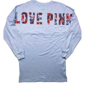 Victoria's Secret PINK Varsity Crew Sweatshirt